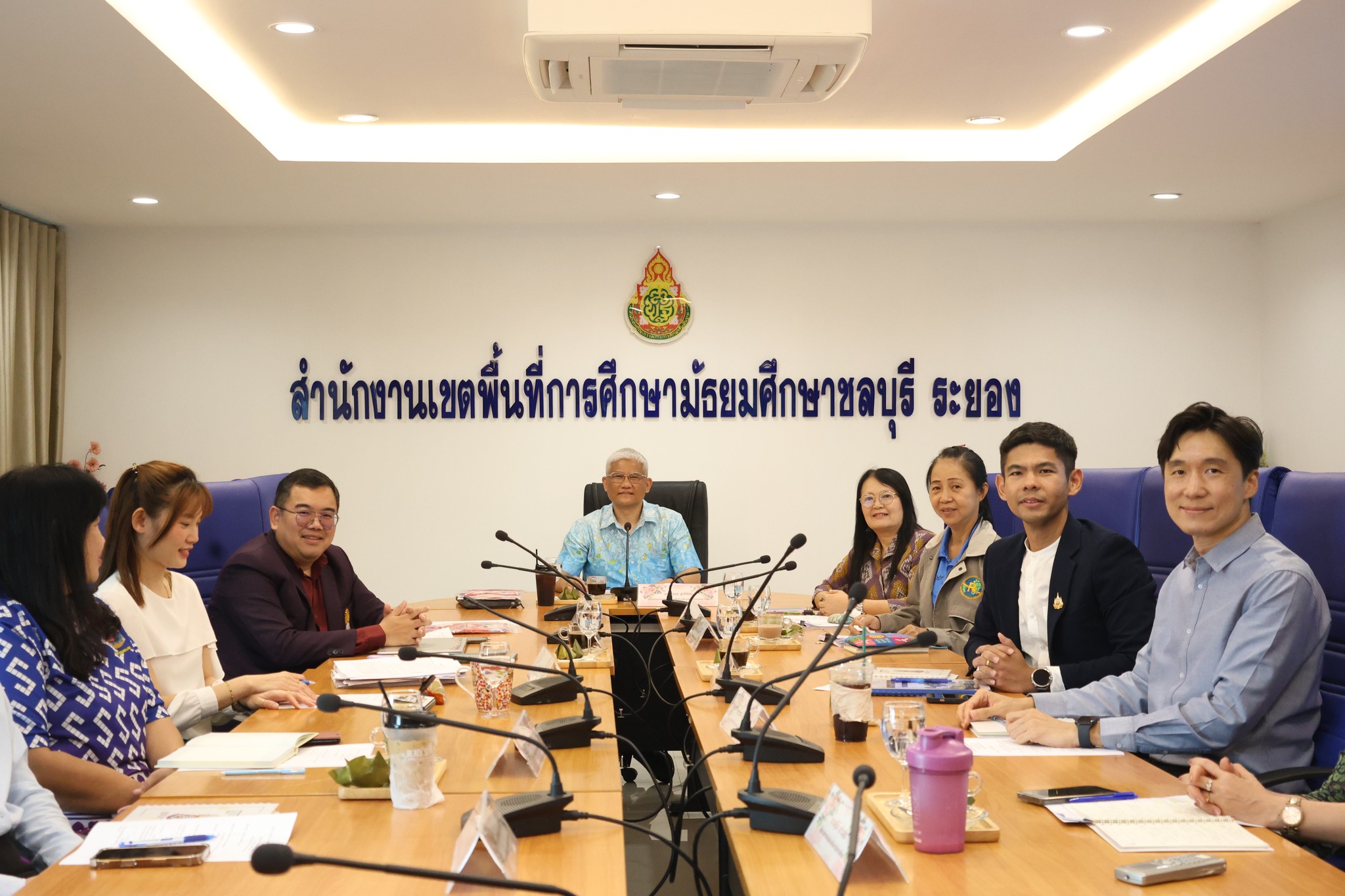 การประชุม PLC รองผอ.สพม.ชลบุรี ระยอง และผอ.กลุ่ม ครั้งที่ 2/2568