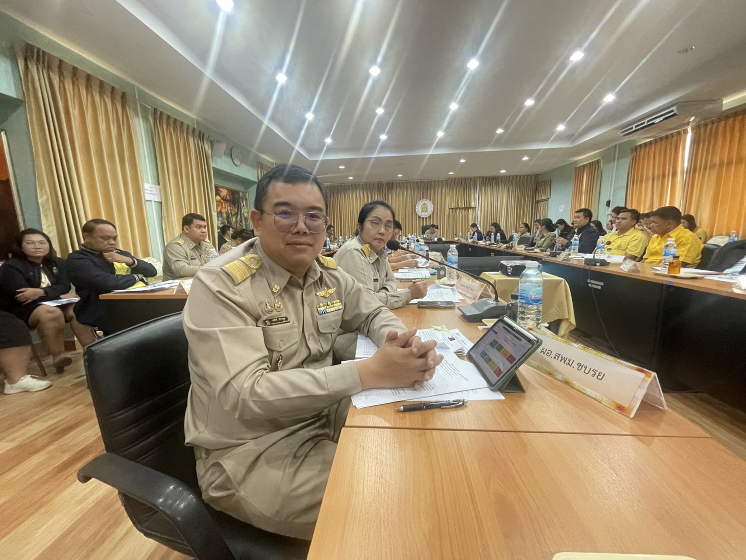 การประชุมการขับเคลื่อนการแก้ไขปัญหาเด็กและเยาวชนนอกระบบการศึกษาให้กลายเป็นศูนย์ (Thailand Zero Dropout) จังหวัดชลบุรี