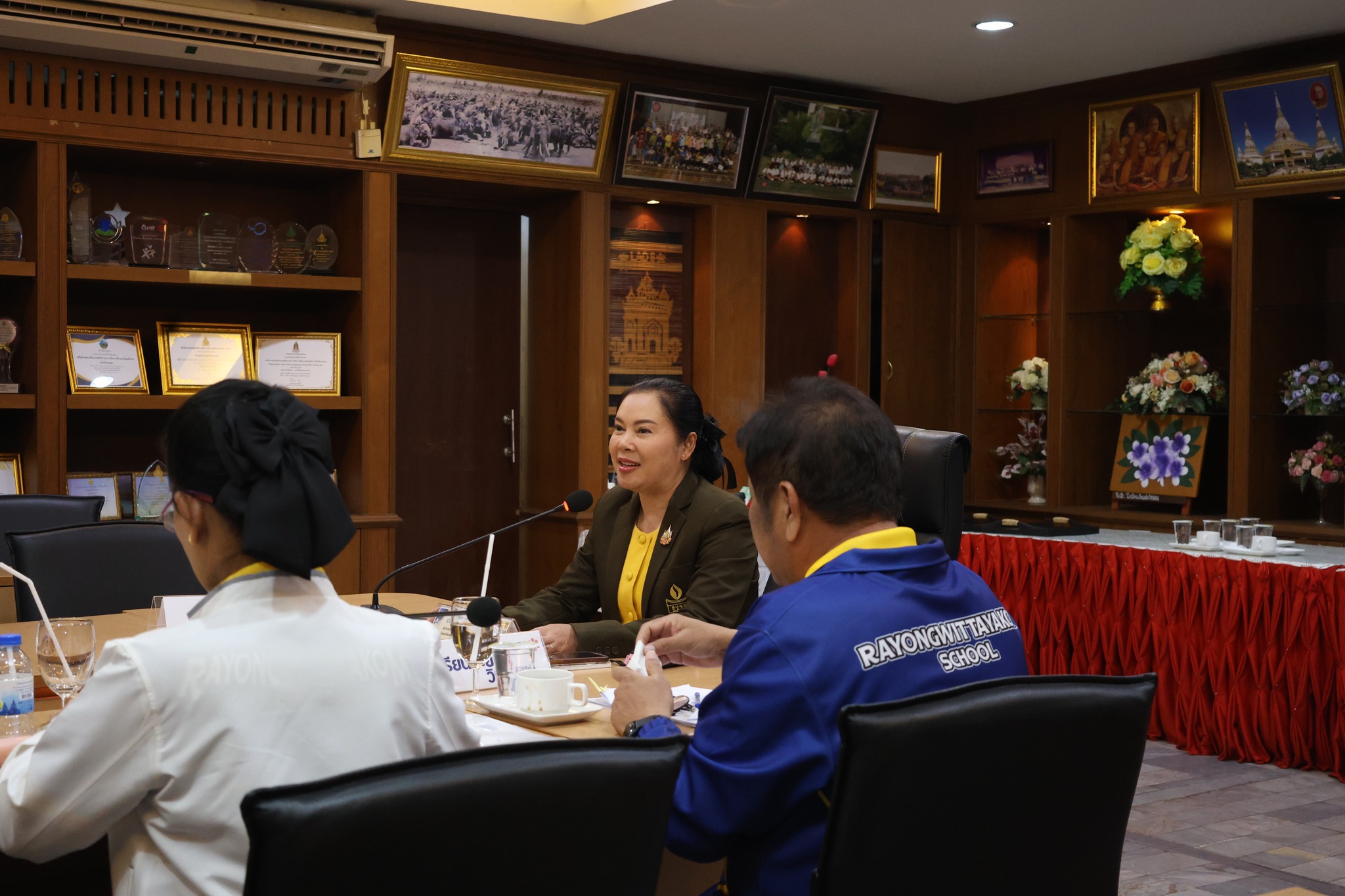 ประชุมเครือข่ายส่งเสริมประสิทธิภาพการจัดการศึกษามัธยมศึกษาจังหวัดระยอง