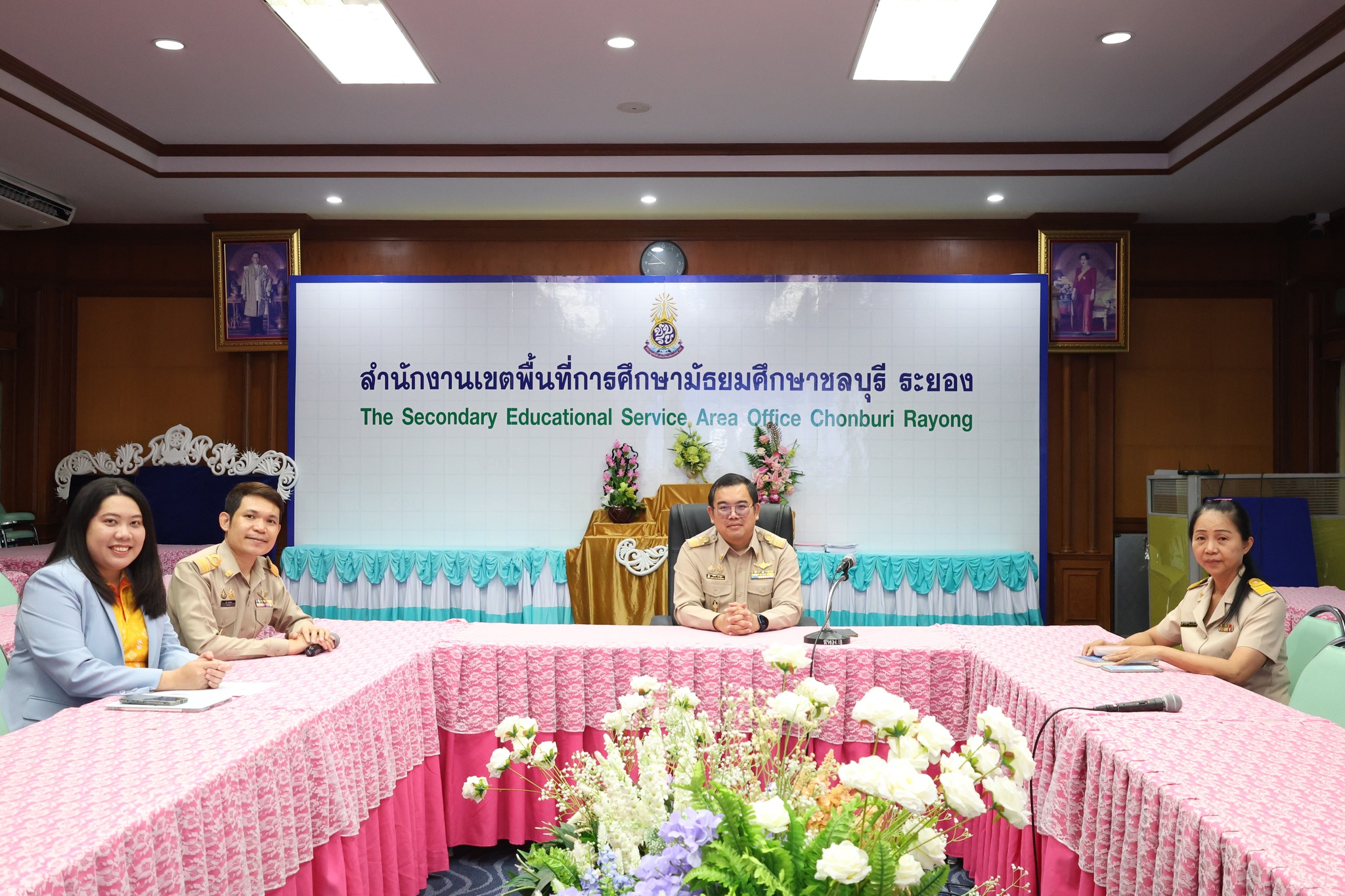 ประชุมชี้แจงแนวทางการจัดตั้งคำของบประมาณรายจ่ายประจำปีงบประมาณ พ.ศ. 2569 ของโรงเรียนคุณภาพตามนโยบาย “1 อำเภอ 1 โรงเรียนคุณภาพ”
