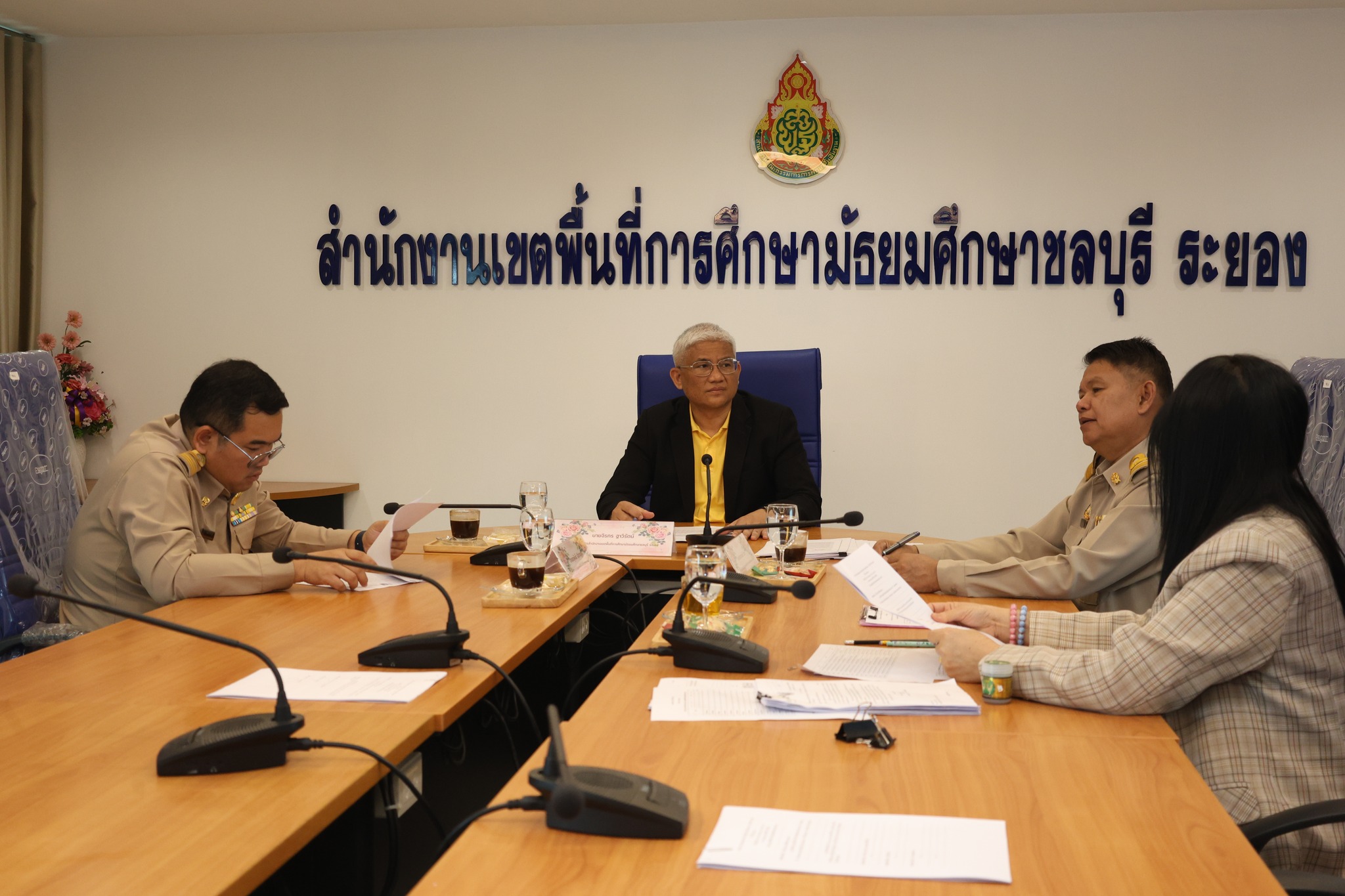 ประชุมคณะกรรมการคัดเลือกโรงเรียนต้นแบบ “สุขาดี มีความสุข” ครั้งที่ 1/2568
