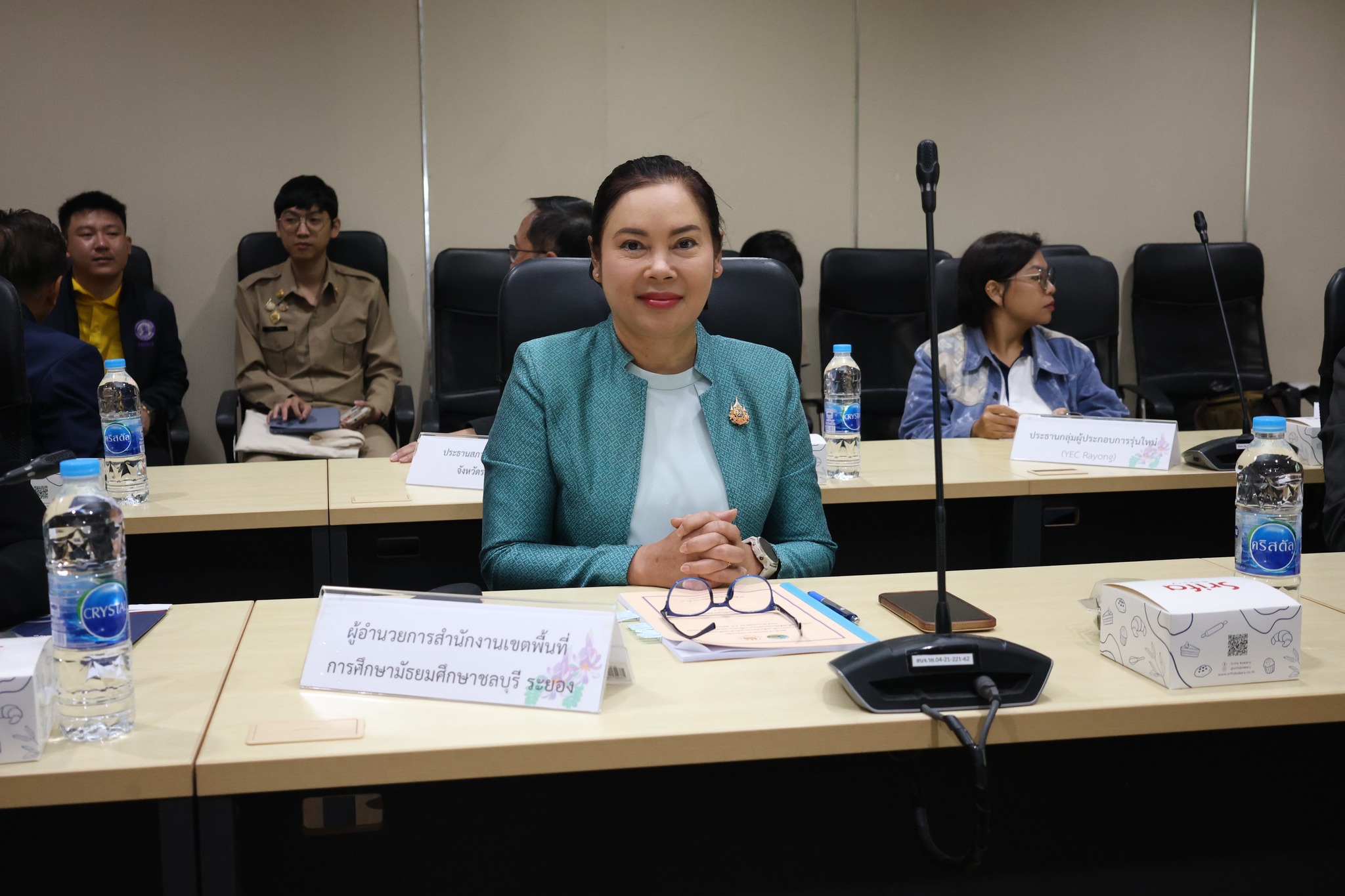 ประชุมคณะกรรมการขับเคลื่อนโครงการเพิ่มทักษะด้านอาชีพแก่นักเรียนที่ไม่ได้เรียนต่อหลังจบการศึกษาภาคบังคับ จังหวัดระยอง ประจำปีงบประมาณ พ.ศ. 2568