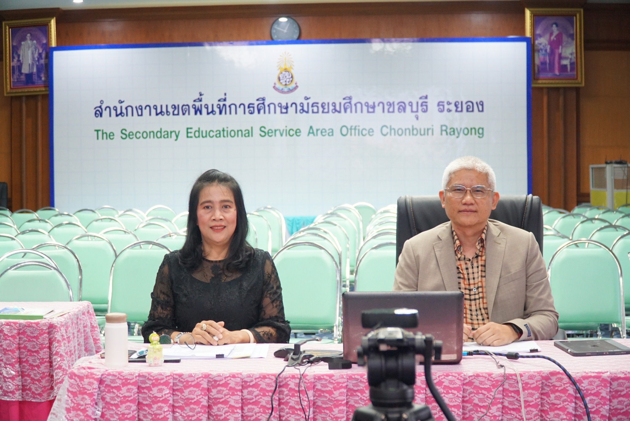 ประชุมมอบนโยบายและชี้แจงเกี่ยวกับนโยบายและแนวปฏิบัติเกี่ยวกับการรับนักเรียน ปีการศึกษา2568