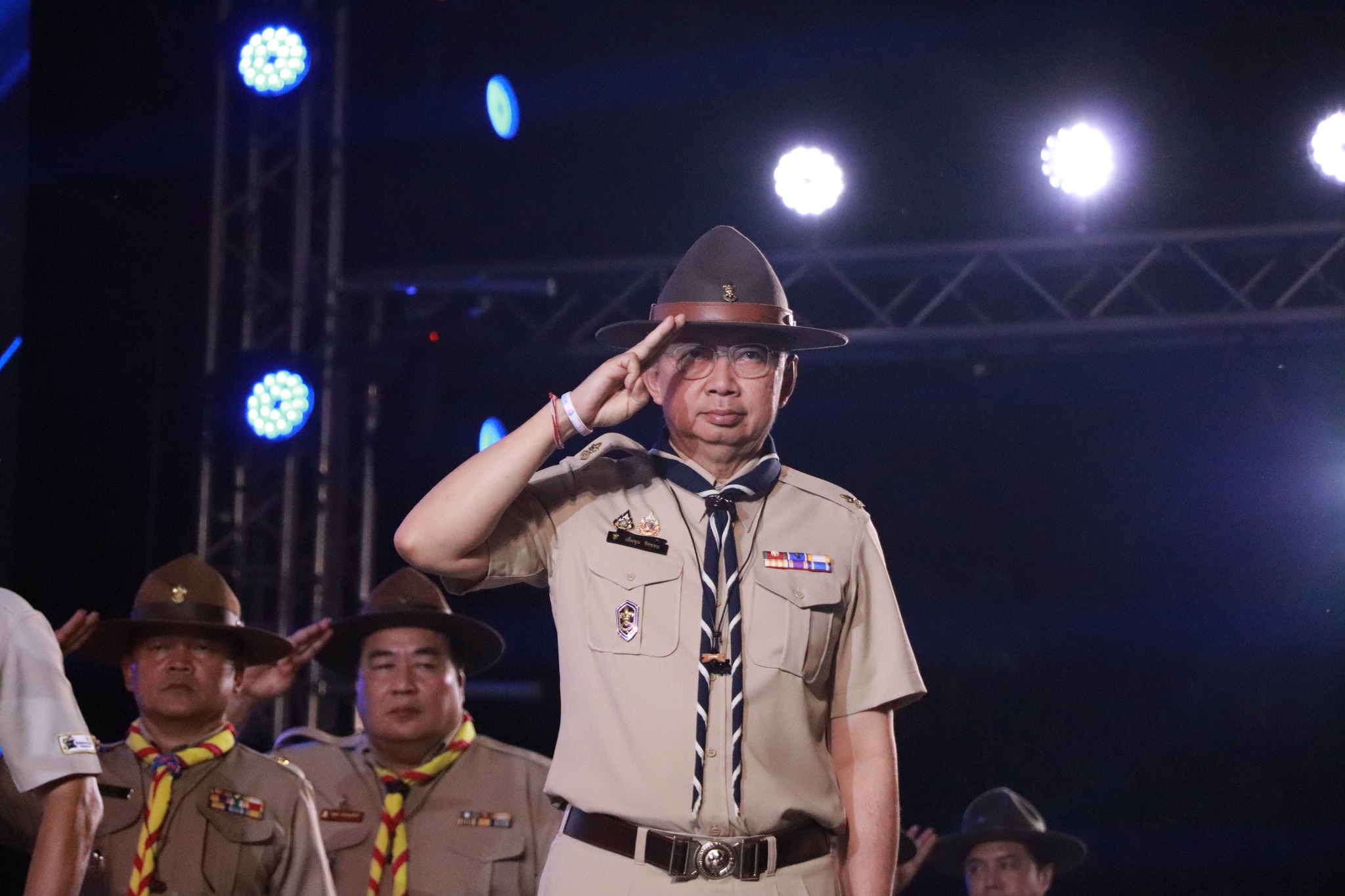 พิธีเปิดงานชุมนุมลูกเสือสวนกุหลาบสัมพันธ์ ครั้งที่ 29 ระหว่างวันที่ 10 – 13 ธ.ค. 2567 ณ ค่ายลูกเสือวชิราวุธ อ. ศรีราชา จ. ชลบุรี