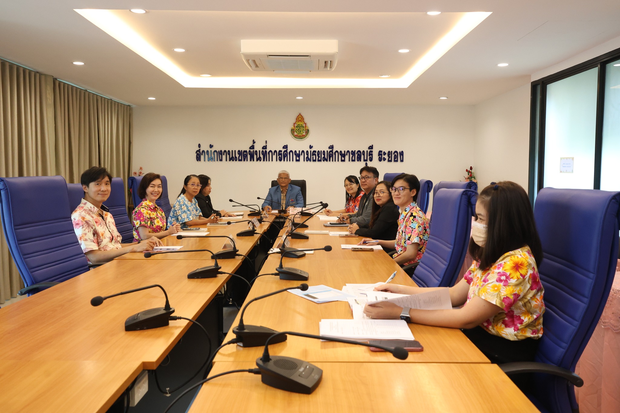 การประชุมการประเมินคุณธรรมและความโปร่งใสในการดำเนินงานของสำนักงานเขตพื้นที่การศึกษา ประจำปีงบประมาณ 2568 ครั้งที่ 1/2568