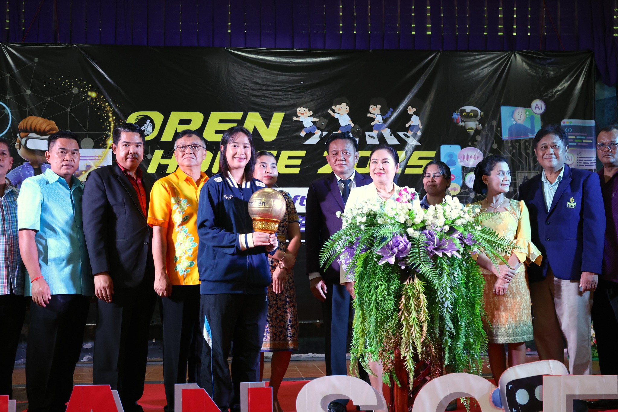 กิจกรรมเปิดงาน Open House Wangchan 2025 Soft power พลิกโฉมการเรียนรู้ด้วยนวัตกรรม “เสริฟแนวคิด เซตทิศทาง ตบสู่วิถี เรียนดี มีความสุข” ณ โรงเรียนวังจันทร์วิทยา จ. ระยอง