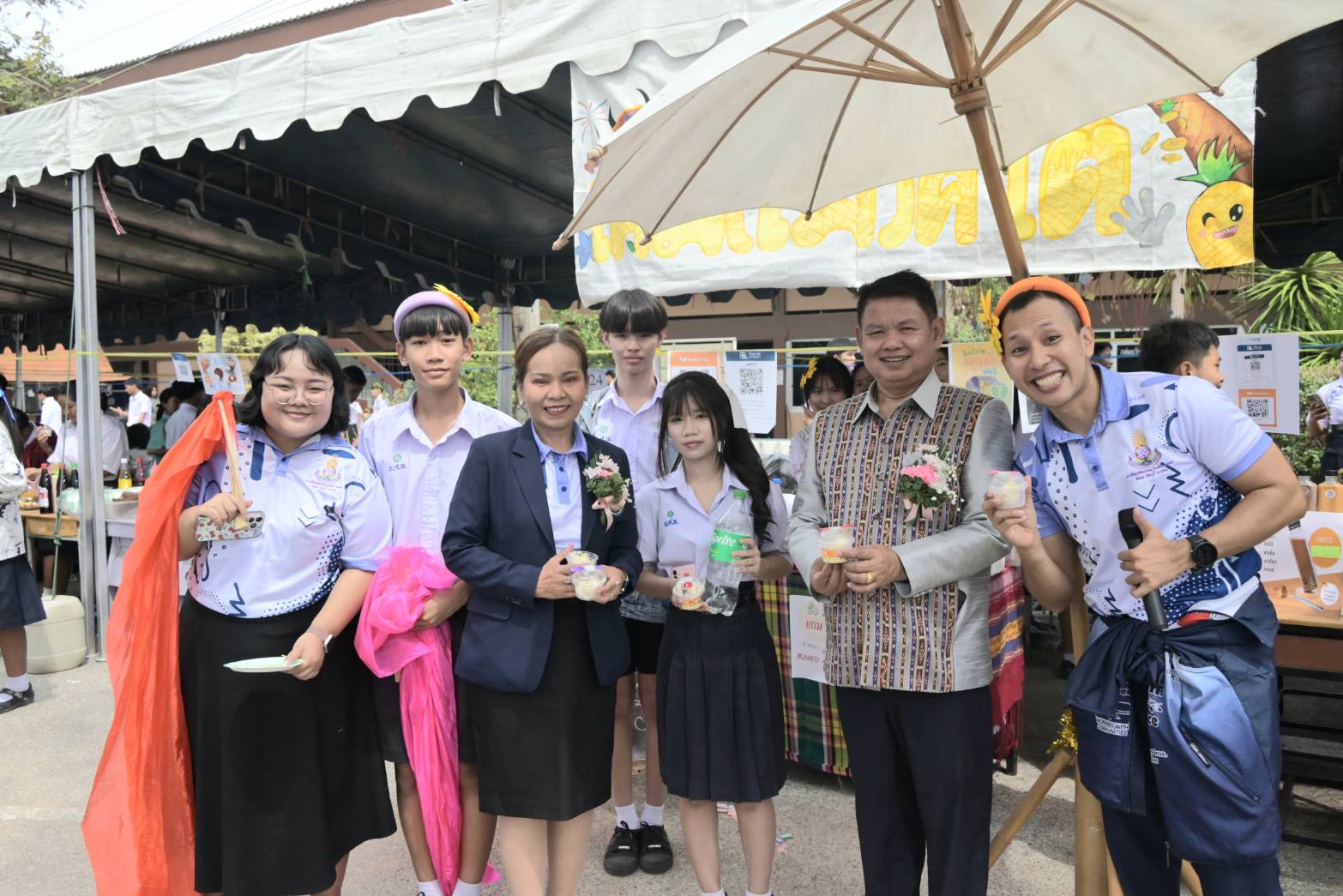 พิธีเปิดงานบ้านวิชาการ “BSP We CAN and Challenging towardthe Future” และพิธีเปิดศูนย์การเรียนรู้พัฒนาทักษะทางวิชาชีพ “สถานีเด็กบึง”