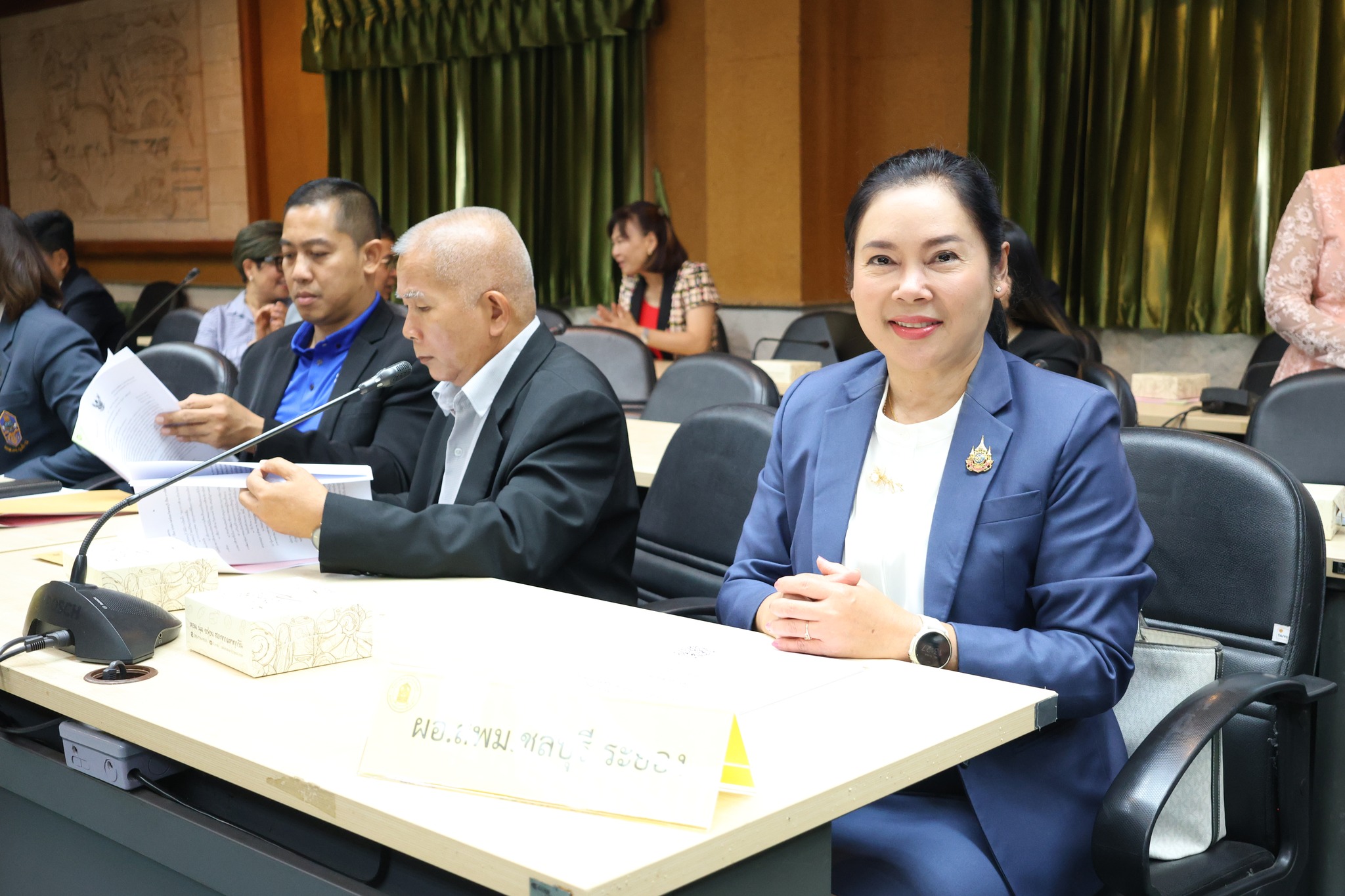 ประชุมคณะกรรมการสภาการศึกษาจังหวัดชลบุรี ครั้งที่ 1/2568 ณ ศาลากลางจังหวัดชลบุรี