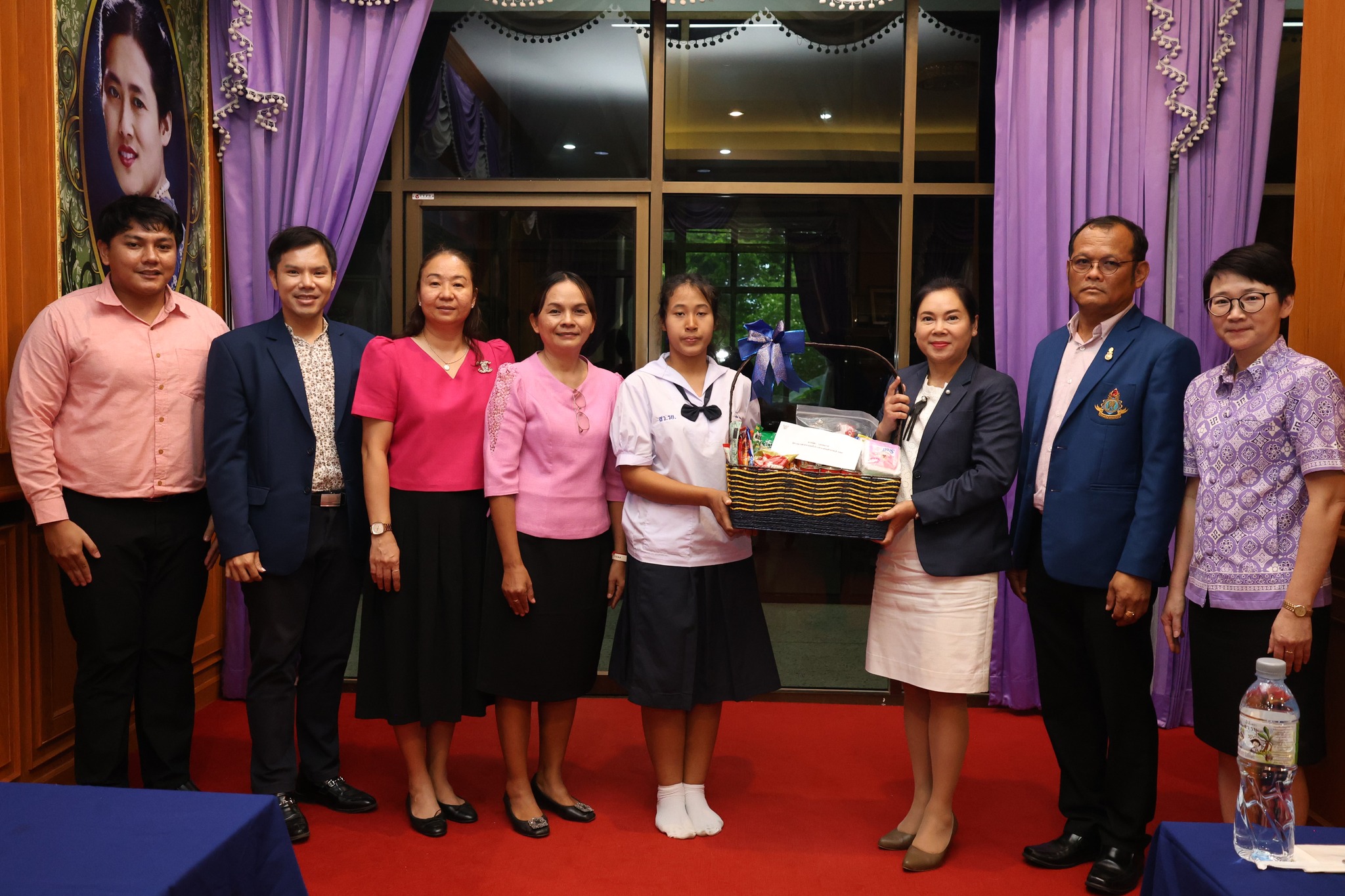 ลงพื้นที่ช่วยเหลือครอบครัวนักเรียน โรงเรียนเฉลิมพระเกียรติสมเด็จพระศรีนครินทร์ ระยอง ที่ประสบเหตุอัคคีภัย