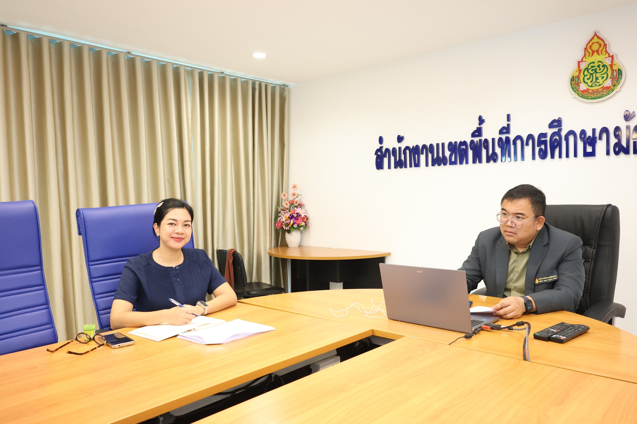 การประชุมชี้แจง สร้างความเข้าใจแนวทางการดำเนินงานทุนการศึกษาพระราชทาน มูลนิธิการศึกษาทางไกลผ่านดาวเทียม ในพระบรมราชูปถัมภ์ เนื่องในโอกาสมหามงคลเฉลิมพระชนมพรรษาพระบาทสมเด็จพระเจ้าอยู่หัว ทรงพระะเจริญ พระชนมพรรษา 6 รอบ 28 กรกฎาคม 2567