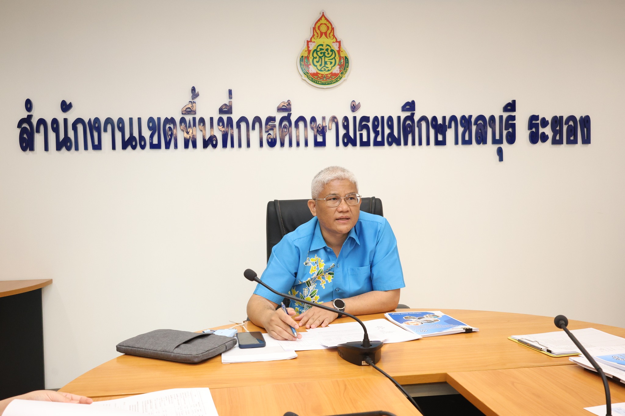 ประชุมเชิงปฏิบัติการขับเคลื่อนการประเมินสถานการณ์เป็นระบบราชการ 4.0 (PMQA 4.0) และตัวชี้วัดผลลัพธ์ตามมาตรการปรับปรุงประสิทธิภาพในการปฏิบัติราชการของสพท. ประจำปีงบประมาณ 2568