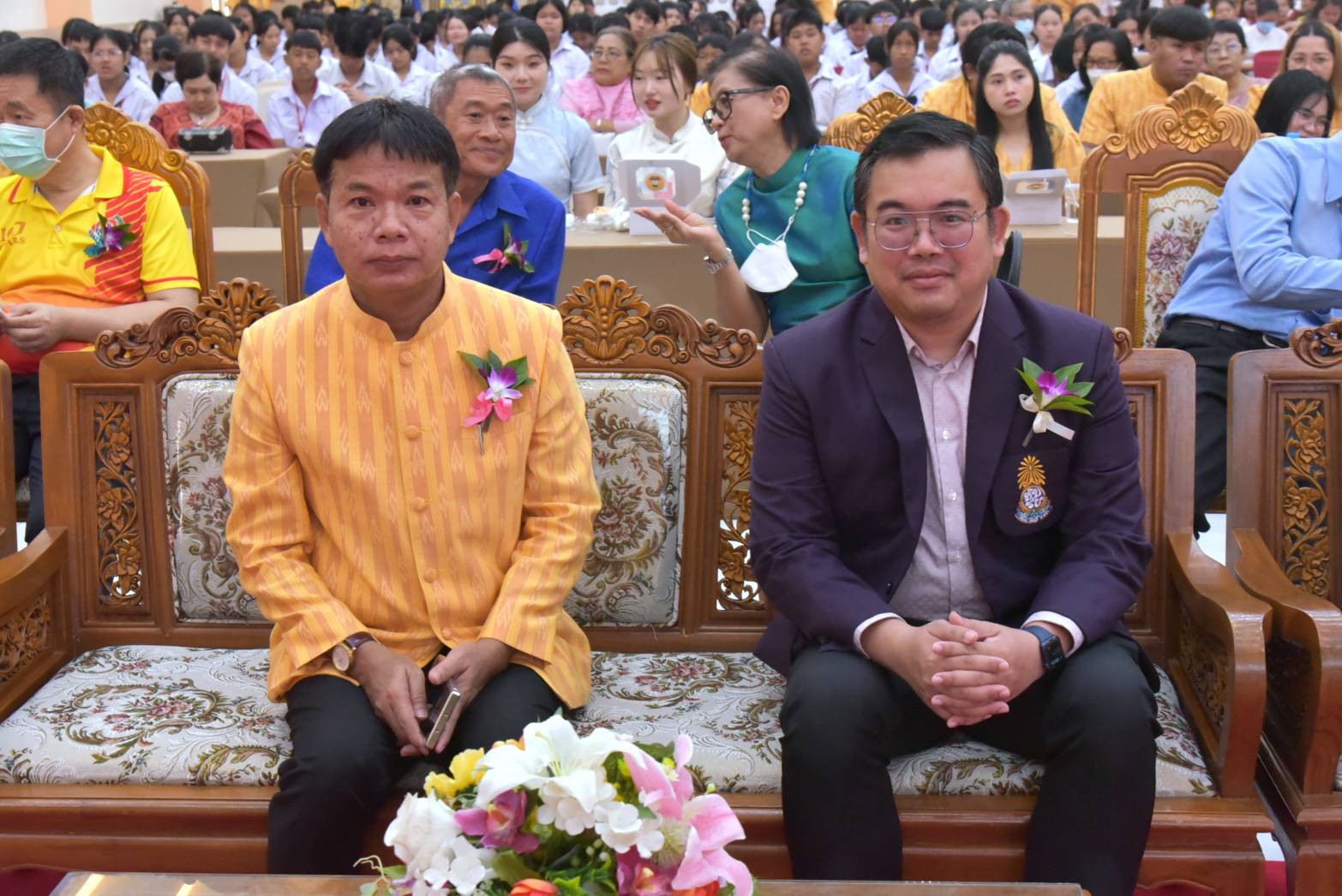 กิจกรรมทอดผ้าป่าสามัคคีเพื่อการศึกษา เนื่องในโอกาสครบรอบ 108 ปี โรงเรียนแกลง “วิทยสถาวร” ณ ห้องประชุมอนุสรณ์ 106 ปี โรงเรียนแกลง “วิทยสถาวร“