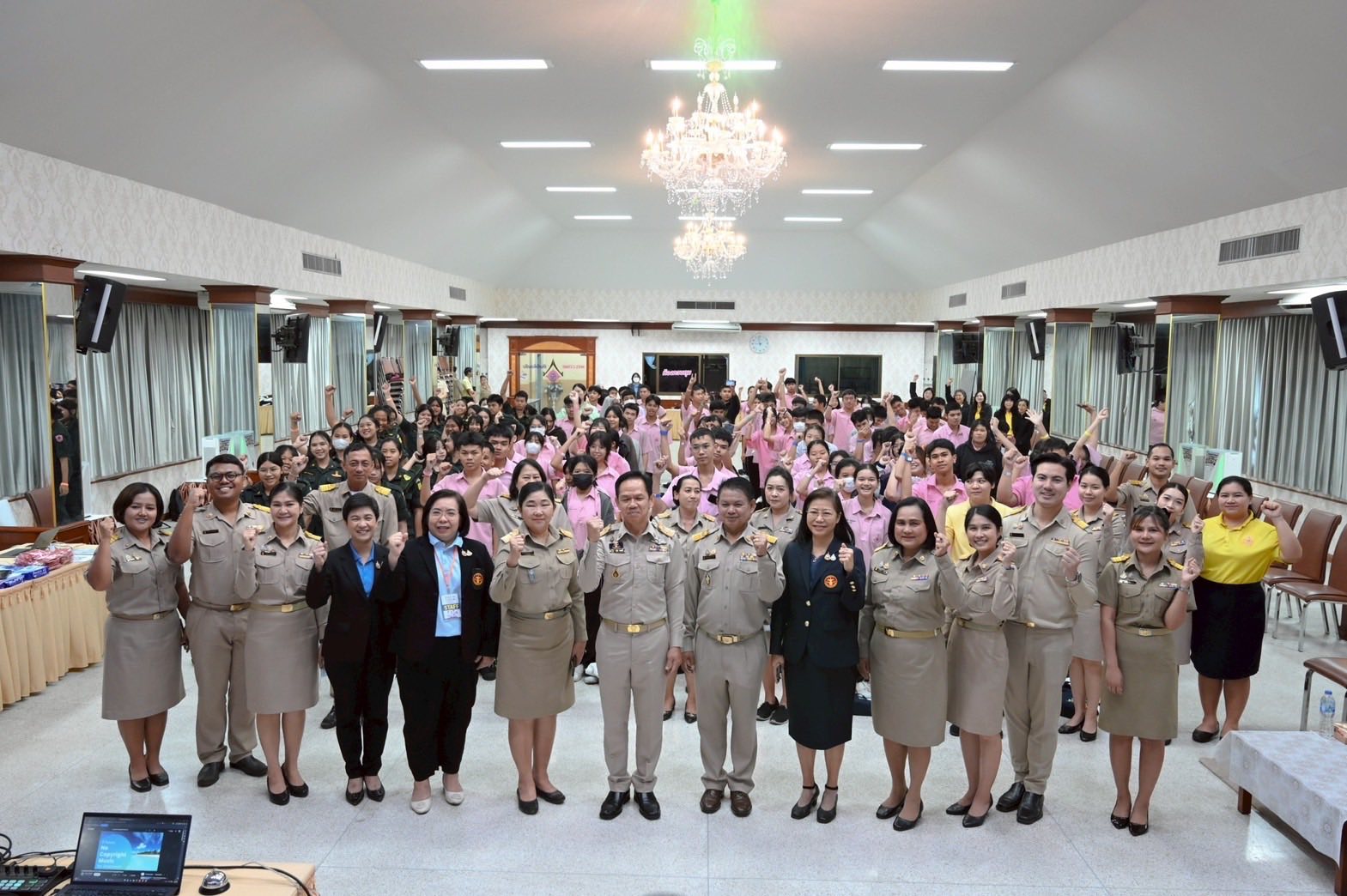 โครงการเสริมสร้างให้ทุกภาคส่วนมีส่วนร่วมดูแลรักษาเงินแผ่นดินและทรัพย์สินของรัฐ ประจำปีงบประมาณ พ.ศ. 2568 “SAO YOUTH VISION” ณ โรงเรียนบ้านสวน (จั่นอนุสรน์) จังหวัดชลบุรี