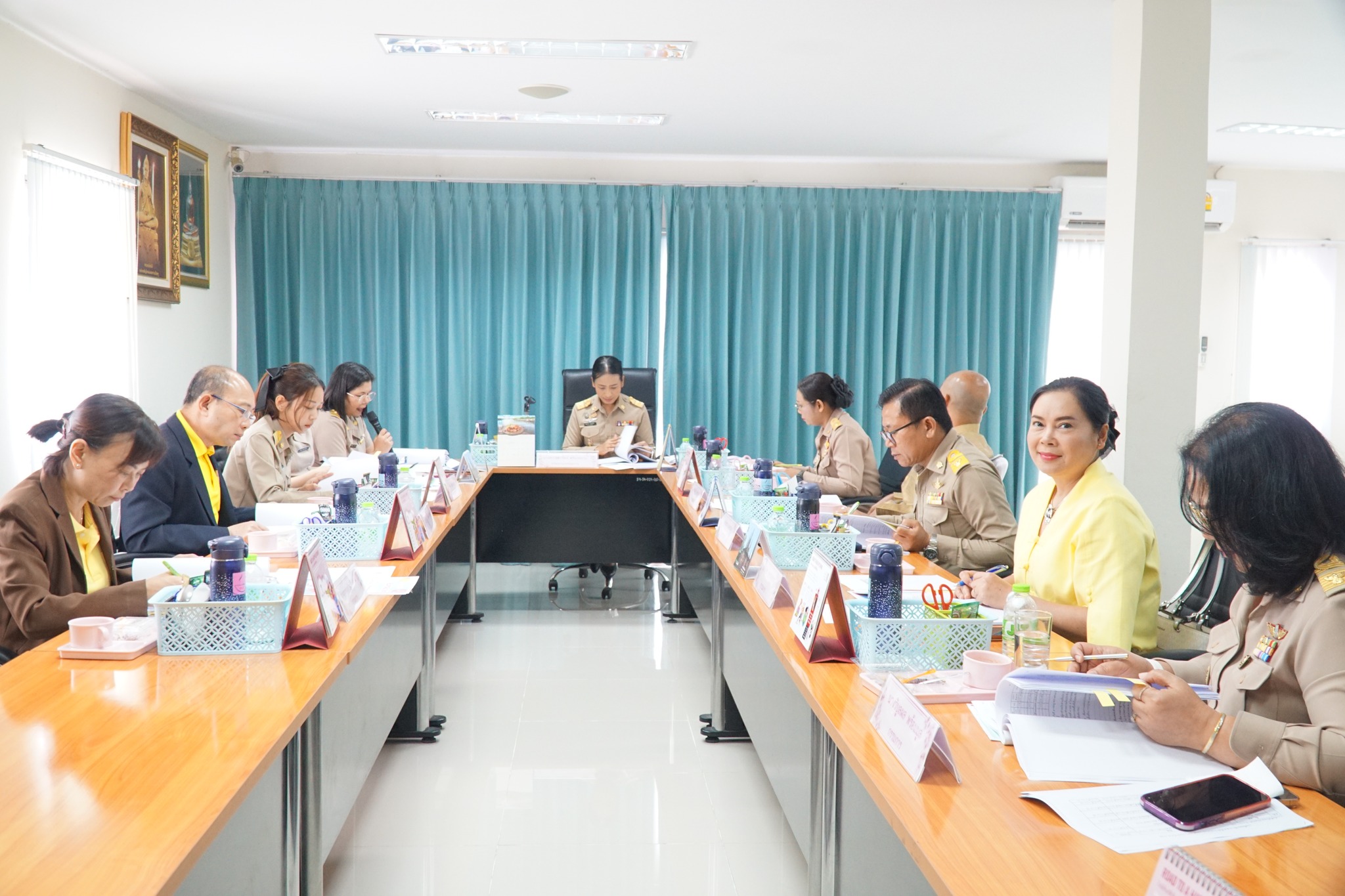 ประชุมคณะกรรมการ สกสค. จังหวัดชลบุรี ครั้งที่ 6/2568 ประจำเดือนกรกฎาคม 2568