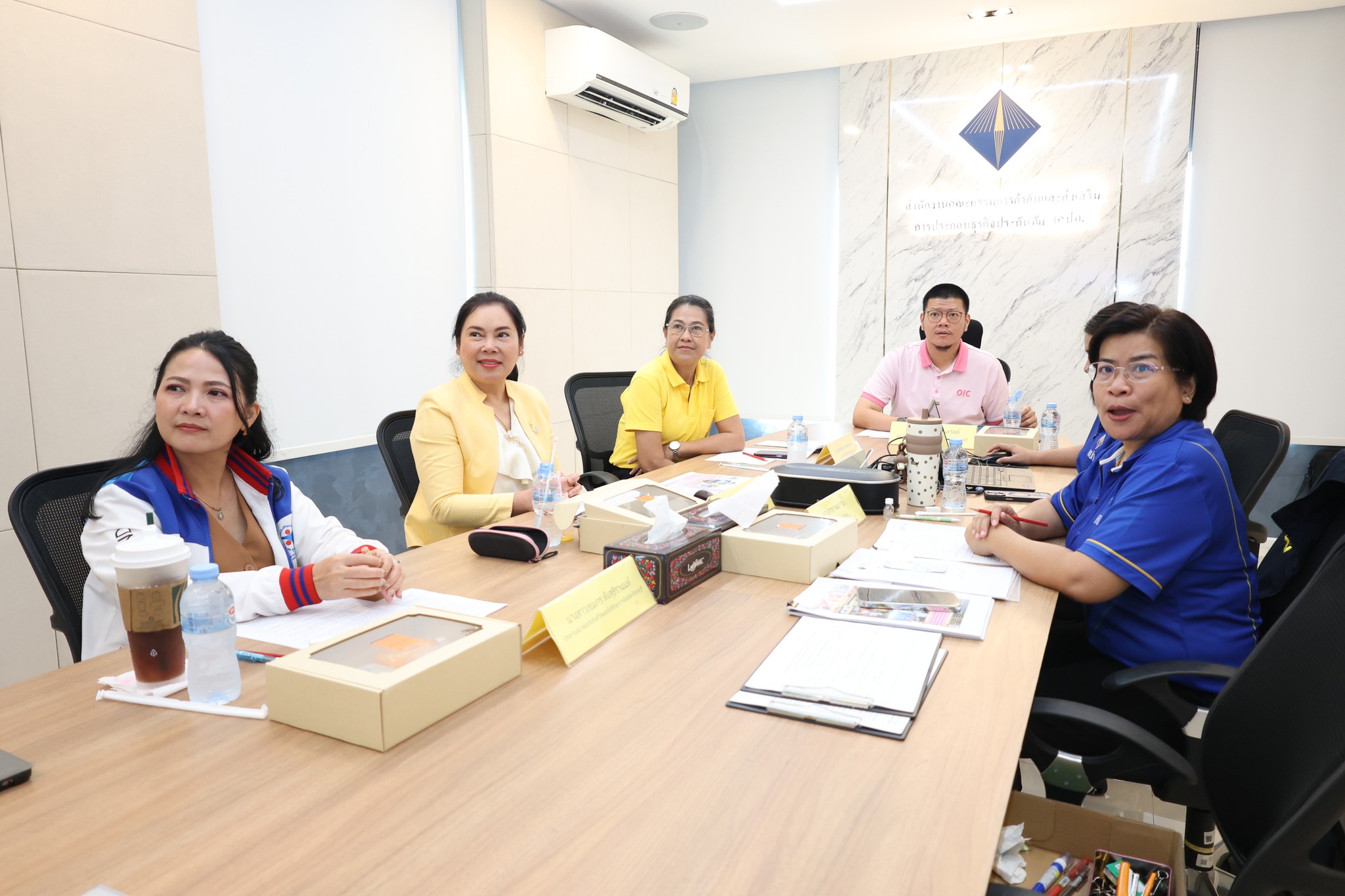 การตัดสินการประกวดผลงานตามโครงการยุวชนนักสื่อสารประกันภัยรุ่นใหม่ ปี 2568 (Insurefluencer the new GEN 2025) ระดับจังหวัด ณ คปภ. ภาค 6 (ชลบุรี)