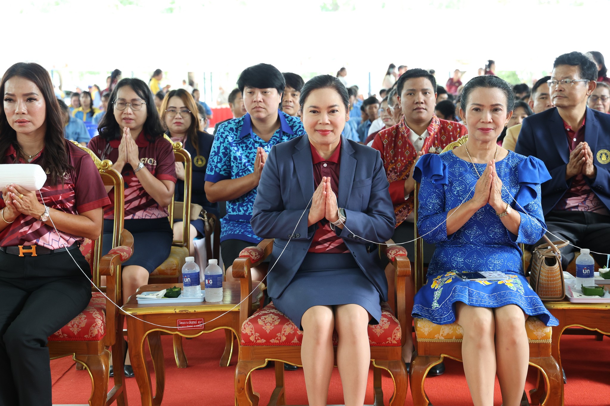 พิธีทอดผ้าป่าสามัคคีเพื่อการศึกษา โรงเรียนเกาะจันทร์พิทยาคาร จ. ชลบุรี