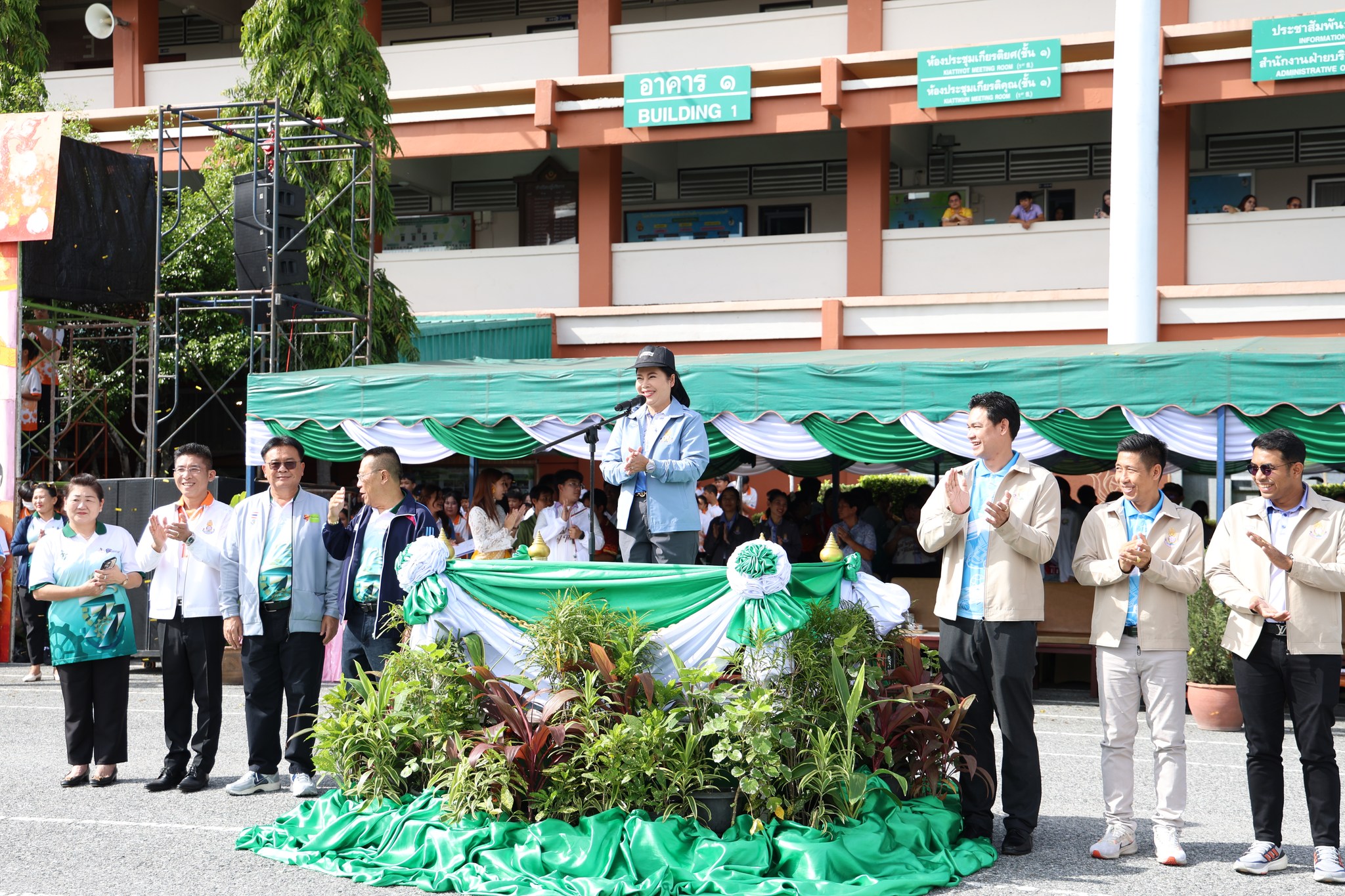 พิธีเปิดงานการแข่งขันกีฬาภายใน ประจำปีการศึกษา 2568 ณ โรงเรียนบ้านบึง”อุตสาหกรรมนุเคราะห์”
