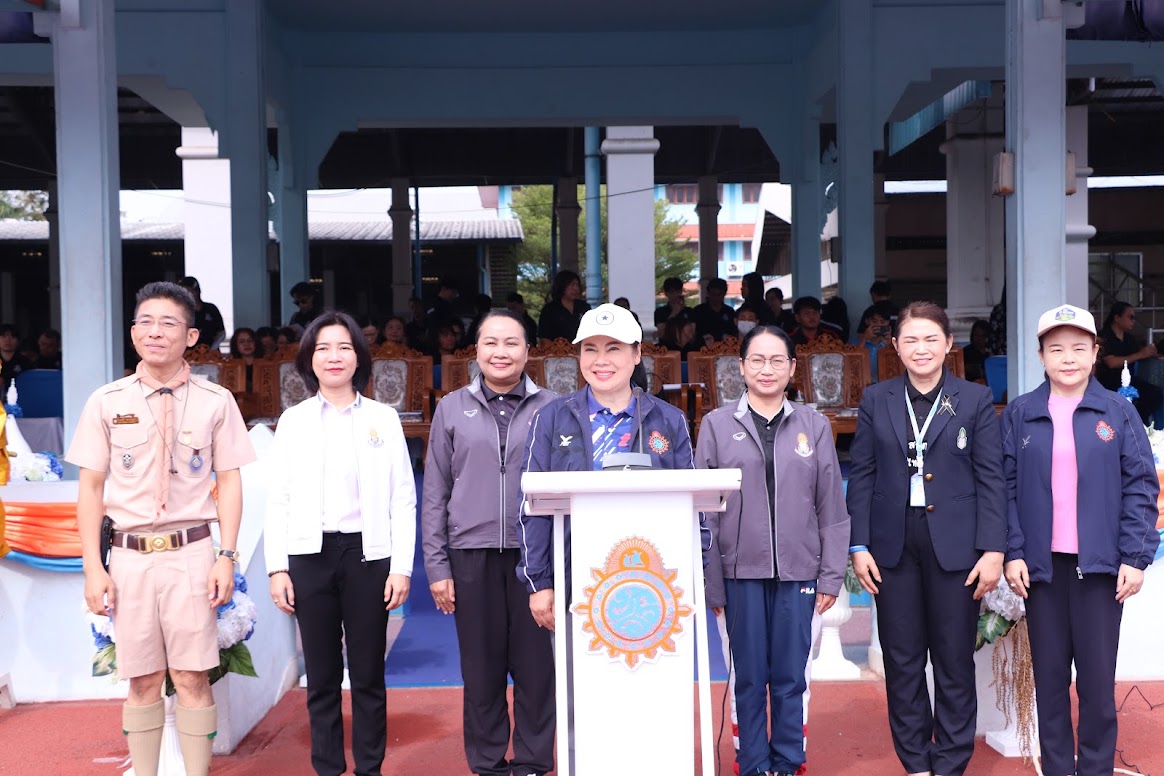 พิธีเปิดการแข่งขันกีฬาสีภายใน “ชลชายเกมส์” ประจำปี 2568