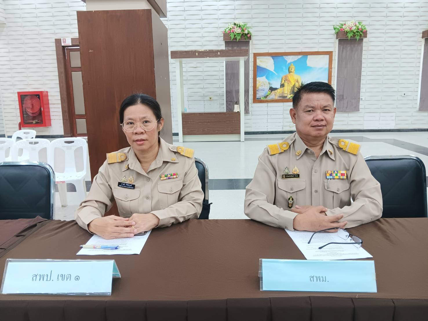 ประชุมหัวหน้าส่วนราชการประจำอำเภอเมืองชลบุรี ผู้บริหารองค์กรปกครองส่วนท้องถิ่นและผู้ปกครองท้องที่ ประจำเดือนพฤษภาคม 2569