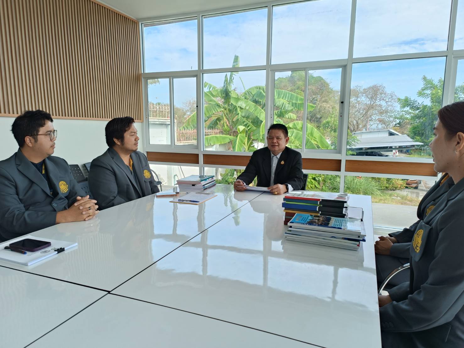 ปฐมนิเทศนักศึกษาฝึกประสบการณ์วิชาชีพทางการบริหารการศึกษา