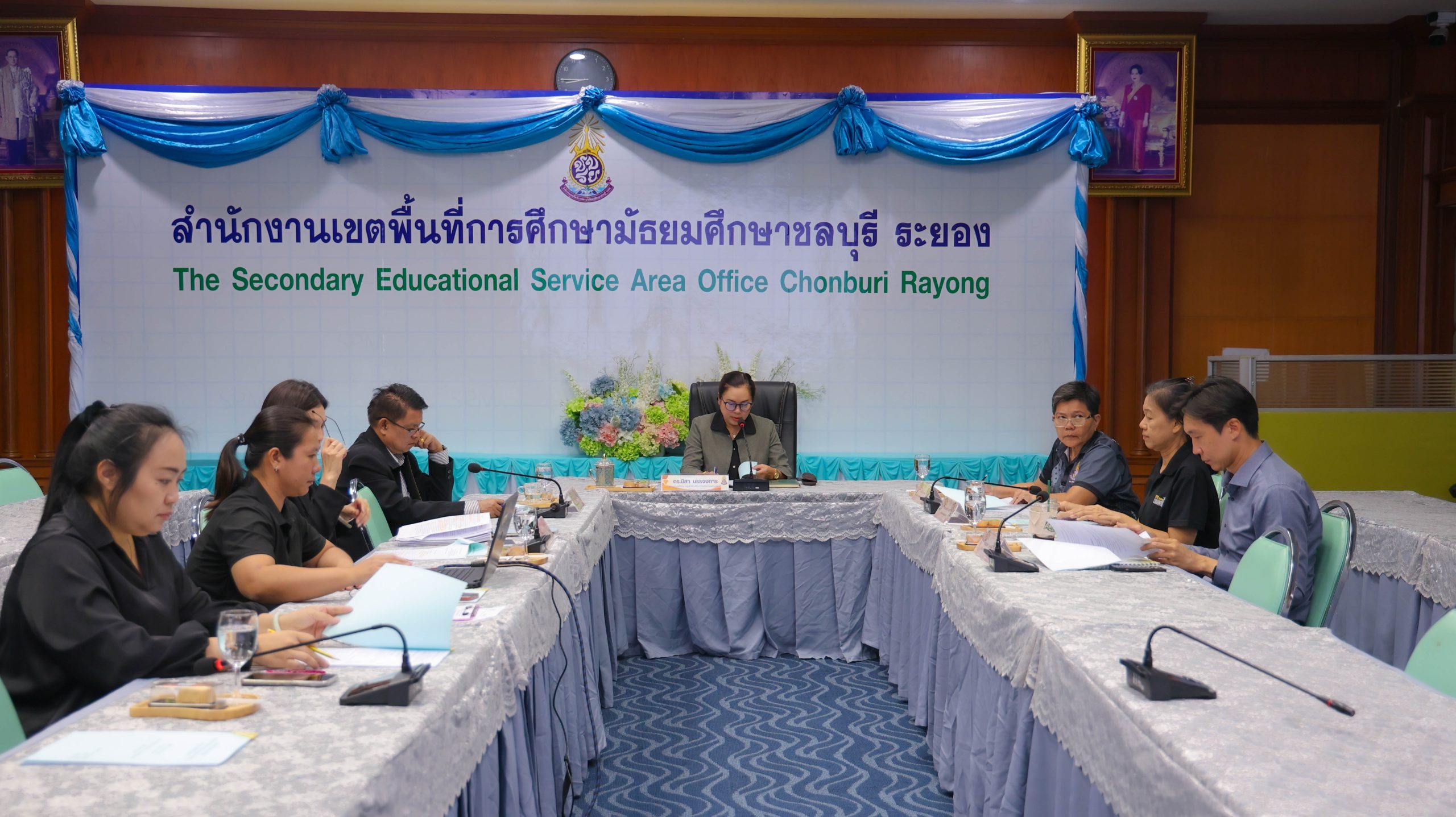 สพม.ชลบุรี ระยอง ขับเคลื่อนการบริหารอัตรากำลัง ประชุมคณะกรรมการกลั่นกรองการจัดกรอบพนักงานราชการในสำนักงาน