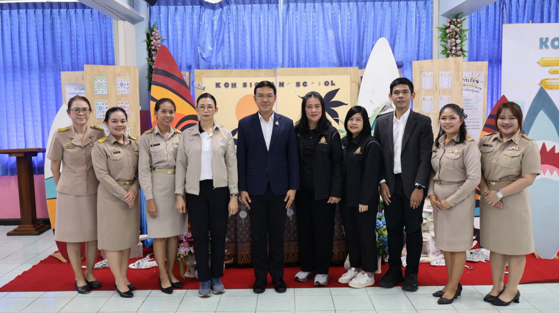 สพม.ชลบุรี ระยอง ลงพื้นที่นิเทศ ติดตาม และประเมินผลโครงการพัฒนาการจัดการศึกษาโรงเรียนพื้นที่เกาะ ณ โรงเรียนเกาะสีชัง