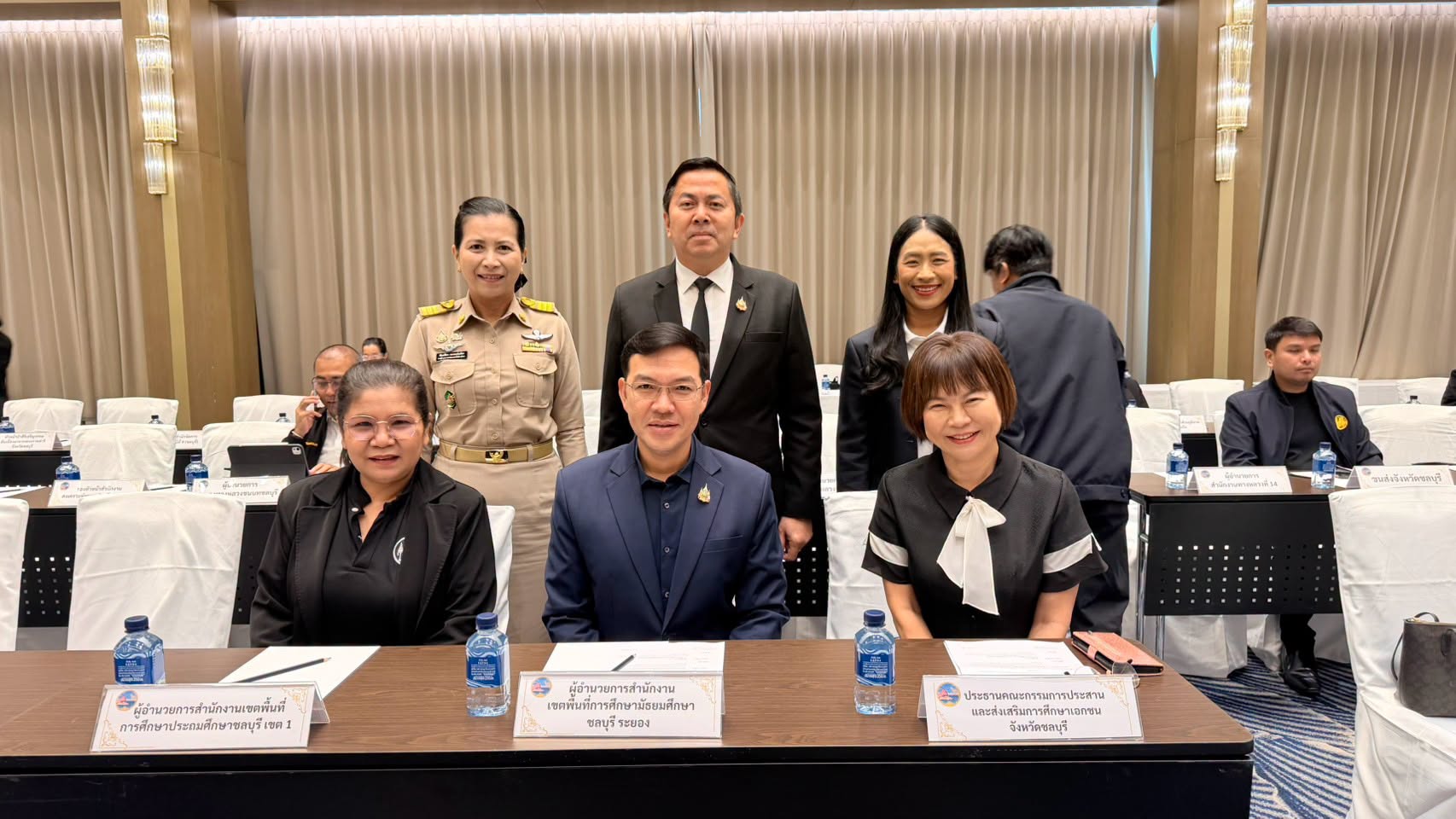 สพม.ชลบุรี ระยอง ร่วมการประชุมคณะกรมการจังหวัด และหัวหน้าส่วนราชการประจำจังหวัดชลบุรี ครั้งที่ 9/2569
