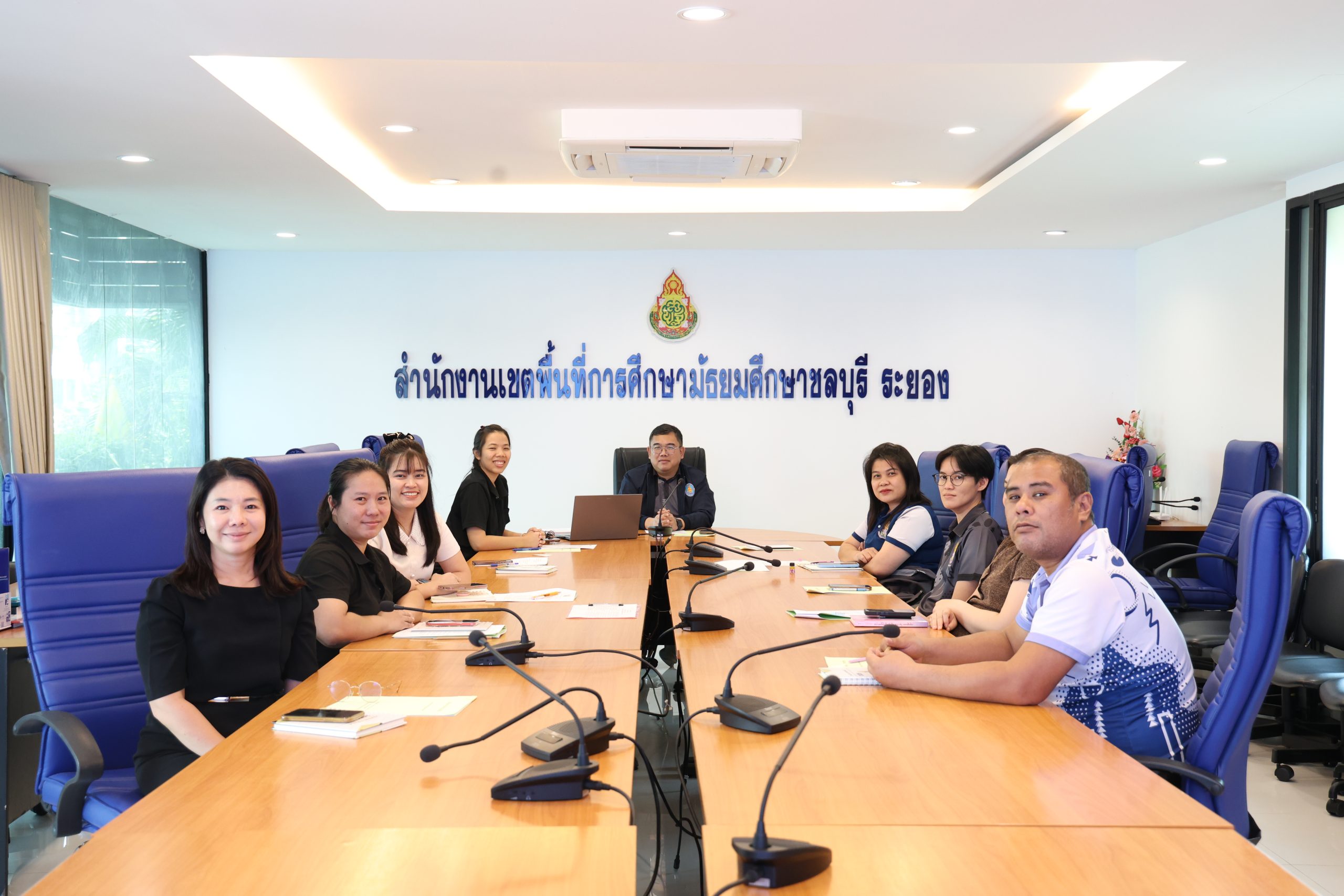 สพม.ชลบุรี ระยอง ประชุมคณะกรรมการจัดทำข้อมูลสารสนเทศ พัฒนาเว็บไซต์และระบบ Big Data ของเขตพื้นที่ฯ